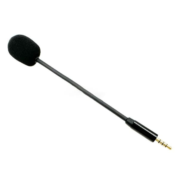 3,5 mm guldpläterad mikrofon med rak kontakt för spelheadset PC