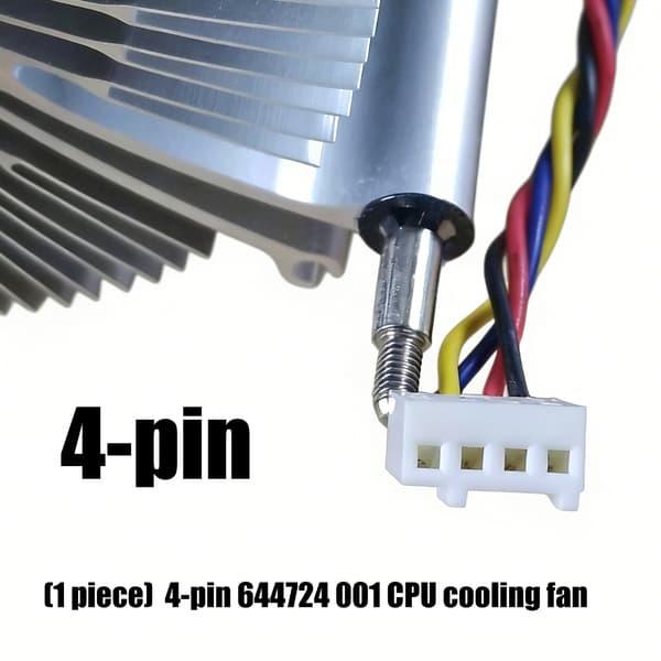 4Pin 1W CPU-køleventilator til bærbar computer CPU-kølere til 3000 3010 3400 3500 3515 3380