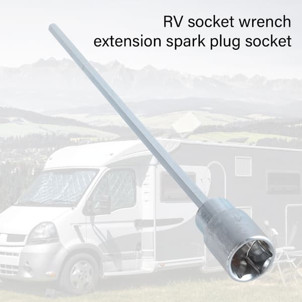Caravans Krankforlenger Pipe for Elektrisk Drill, 19mm Sekskantmutter