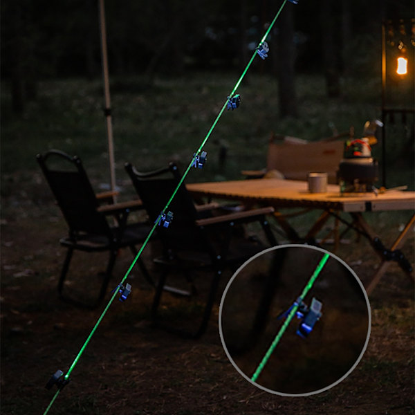 2 stk. lys for briller, LED-klips for briller på leselampe