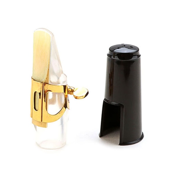 Alto Saxophone Mouthpiece with Cap & Metal Buckle Saxophone Accessories