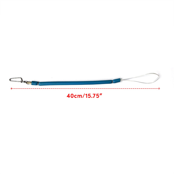 360 graders konnektor rebounds latex bungee med snap swivel harpuner bungee Black