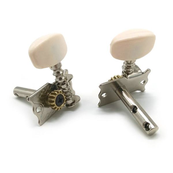 6 stk/pakke 3L 3R Gitarstrengs Tuning Pegs Tuner Maskinhoder Knapper Tuning Nøkler