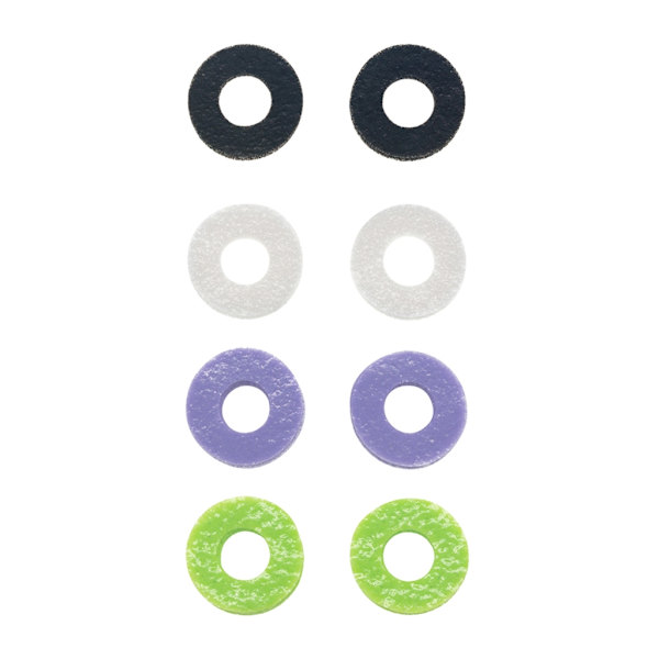 Precision Target Rings Spillkontroller Gamepad Aim Assist Rings Motion Control Svamperinger for PS5-PS4 Switch PRO 8 stk.