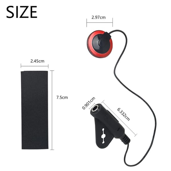 Gitarr Pickup Piezo Pickup Transducer Gitarr Violiner Stränginstrument