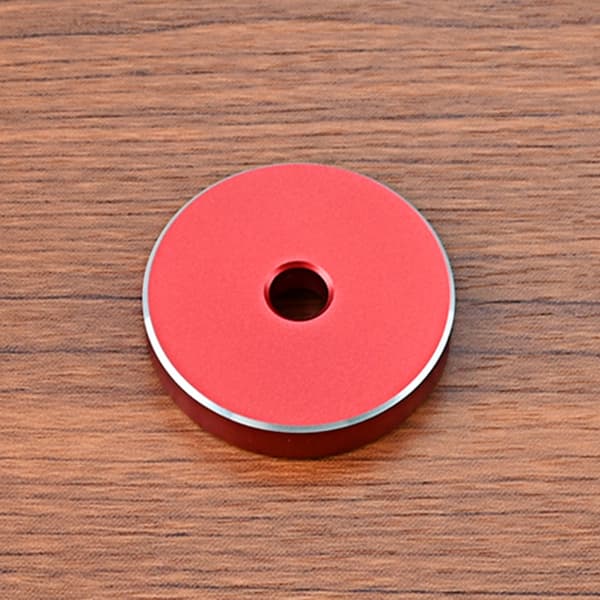 45 RPM-sovitin 7 tuuman vinyylilevy, vinyylilevy-sovitin Red