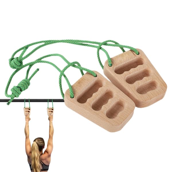 Træ Fingerboard Træningsbræt Hængebrætter Klatring Håndlavede Hængebrætter