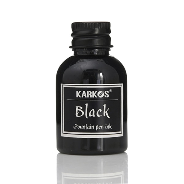 Pure Colorful Pen Bläck 1 flaska 30ml Refill Fontän Kalligrafi Dip Pennor Supplies Black
