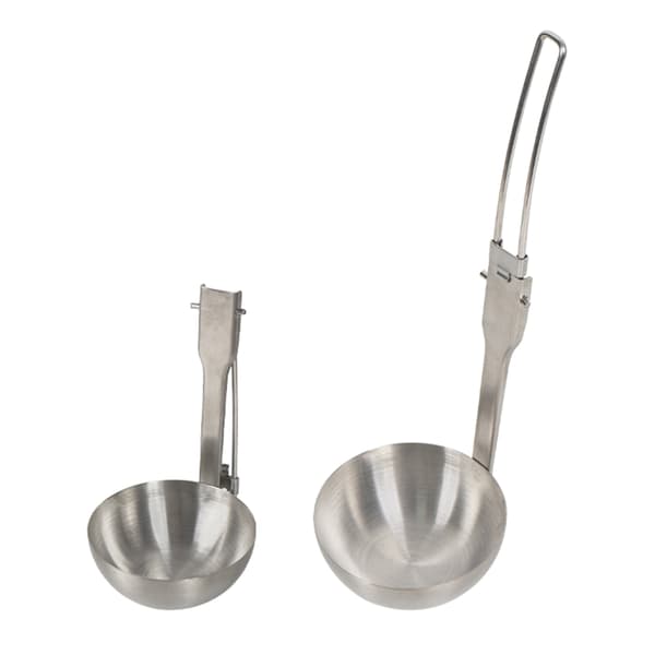 Foldbar Ske Foldbar Bestik i Rustfrit Stål Suppeøse/Si Leaky Spoon
