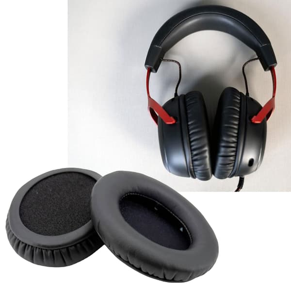 Spelheadset Öronkuddar Andningsbara för Cloud III Cloud 3 Hörlurar