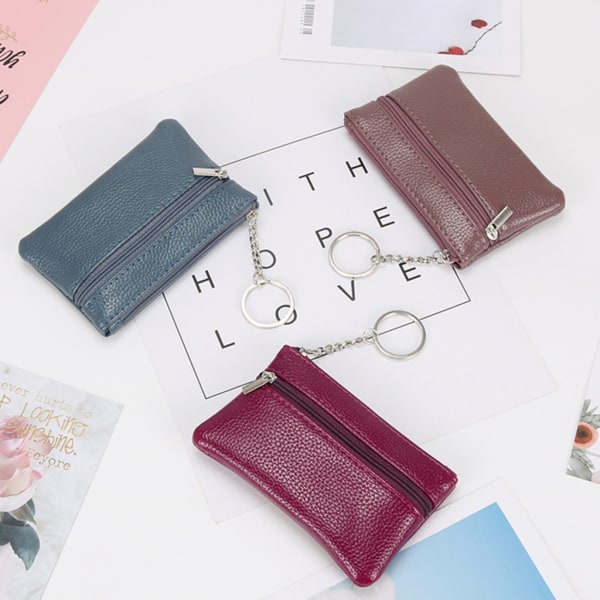 Pocket Wallet Holder Modekortholder Bankkortetui Pung Bærbar Black