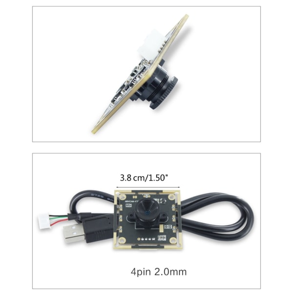 2MP 1080P CMOS USB -kameraobjektiv PS5268 Videokameramodul 1920x1080 null - A