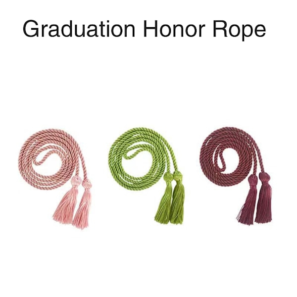 Examens Hedersband Graduation Tassels för College Graduation Gold