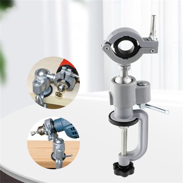 Elektrisk drillstativholder Multifunksjonell brakett for arbeidsklemming