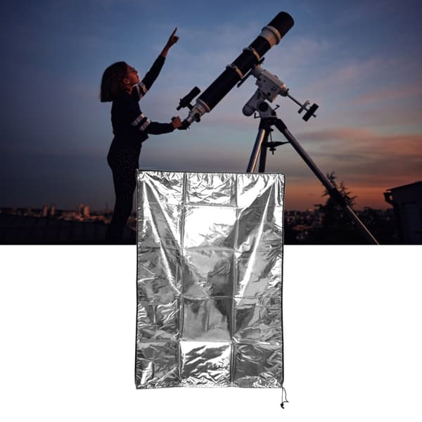 Astronomiskt teleskopskydd Solskydd Teleskopskydd Dammskydd