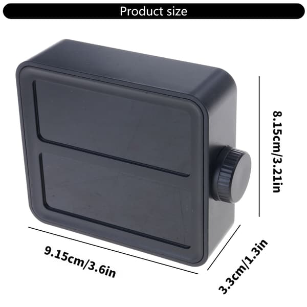 Moderne digital tidtaker med dobbel skjerm LED-display for baking, trening, studier