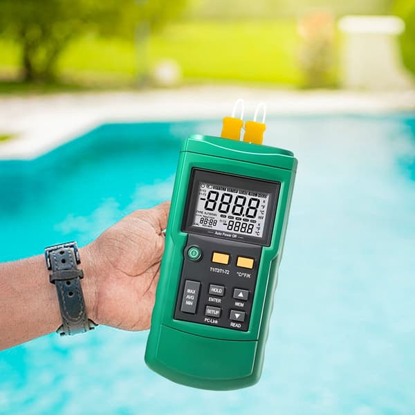 Brukervennlig termograf Enkel enkeltknappsfunksjon Celsius