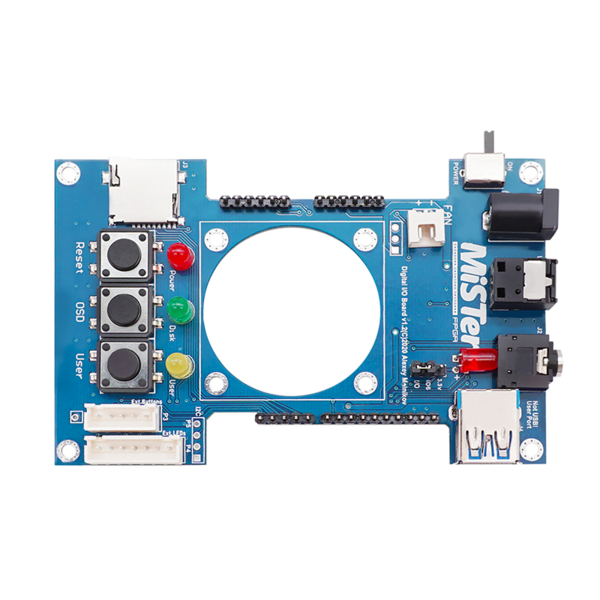 Terasic DE10-NanoAccessories FPGA IO Board Set HUB USB Extender för FPGA 3,5 mm Headset Port Replacement Board null - 1
