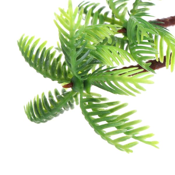 Landskabsmodel Miniature Simulation Palme Træ Hjem Dekoration