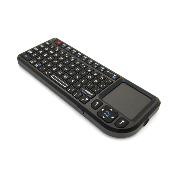 2,4G trådløst touch-tv-tastatur med nem mediekontrol og indbygget touchpad