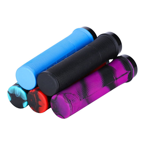 DeathGrip Bike Death Grip - Helppo asentaa kahvat pehmeästä kumimateriaalista Black purple