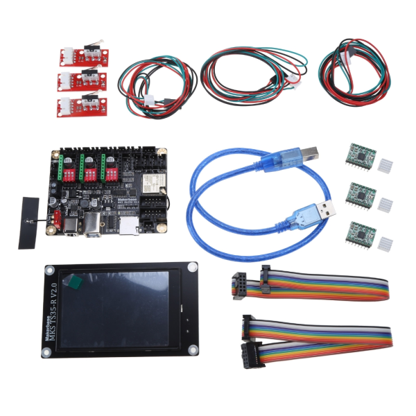 MKS DLC32 v2.1 32bit GRBL Offline Wifi Controller TS35-R LCD CNC3018 MAX-PRO Opgradering til CNC lasergraveringsmaskine