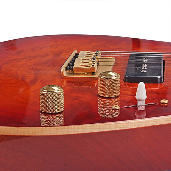 3 st Volym Ton Rattar Potentiometerlock Elbasgitarr Tillbehör