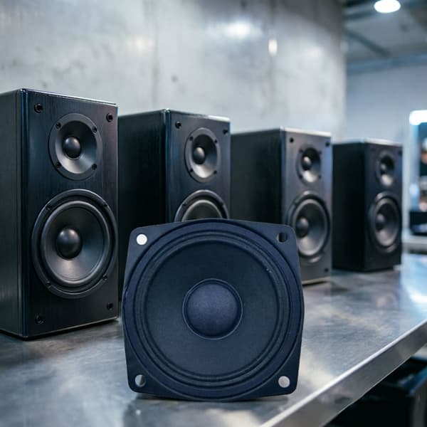 Intern højttaler 4Ohm 5W Fuld frekvens højttaler Stereo bashøjttaler 52MM