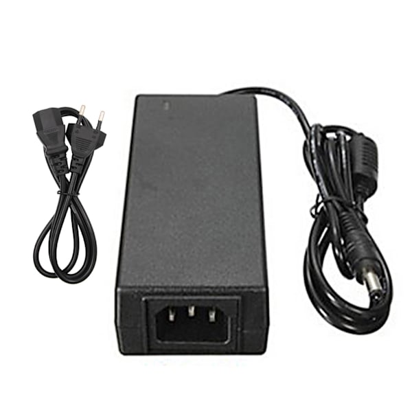 Skiftende strømforsyningsadapter til DC 5V lystransformer AC 100-240V 5,5x2,1-2,5mm hanstik til LED Strip CCTV-router