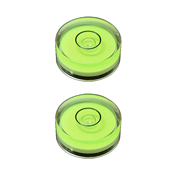 Målingsdetektor med høj nøjagtighed Niveau Boble Mini Boble Leveler til 3D-printer Hotbed Heatbed Leveling Detection 2 stk.