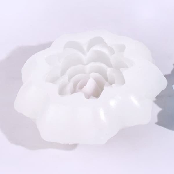 3D Blomsterlysforme til DIY Håndværk Lys Sæbe