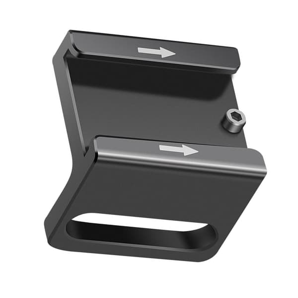 Robust AntiTwist Cold Shoe-adapter for montering av lys, skjermer og mikrofoner