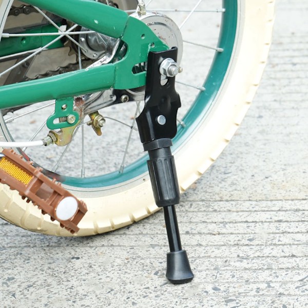 Cykelstøtteben til Børnecykler 12/14/16/18/20 Tommer Enkeltsidet Støtteben til Cykler For 12 inch tyre