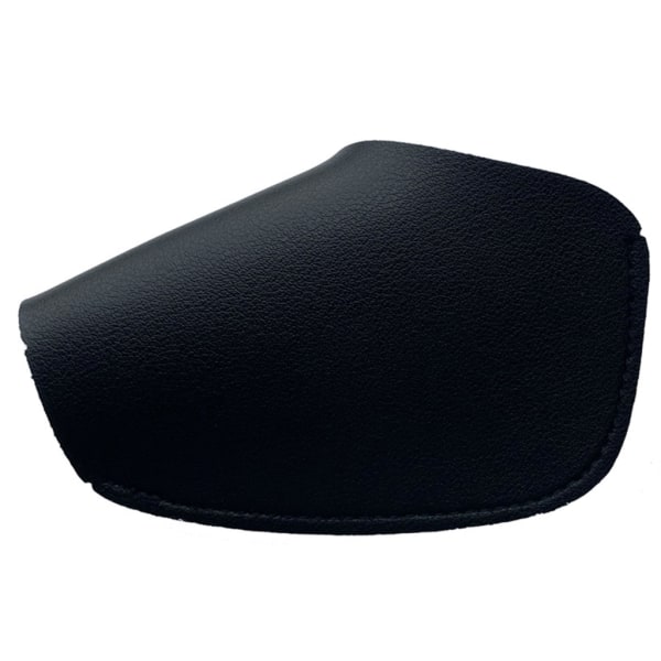 Golf Head Covers Tjock Syntetiskt PU Läder Golf Iron Head Covers 10 färg Black
