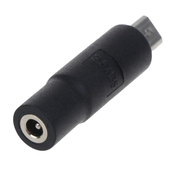 Micro USB til DC strømkabel 4,0x1,7 mm/3,5x1,35 mm hun strømforsyning Opladning