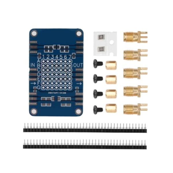 NanoVNA Testboard Kit VNA Test Demo Board Test Platform Printkort