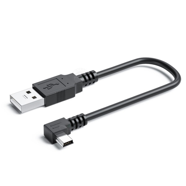 Universal USB till Mini USB -sladd för kameror, smartphones och andra enheter Universal USB till Mini USB -laddarkabel null - Right 1m