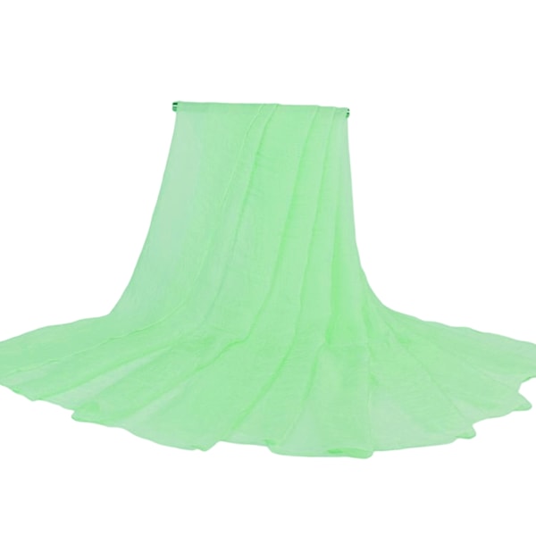 Kvinners Bikinis Cover-up Stor Strand Sjal Wrap Chiffon Skjerf Strandklær Dekke Light green