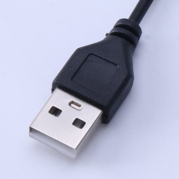 USB Han til 2.1mm 5.5x2.1mm Stik 5 Volt DC Oplader Strømkabel Ledning