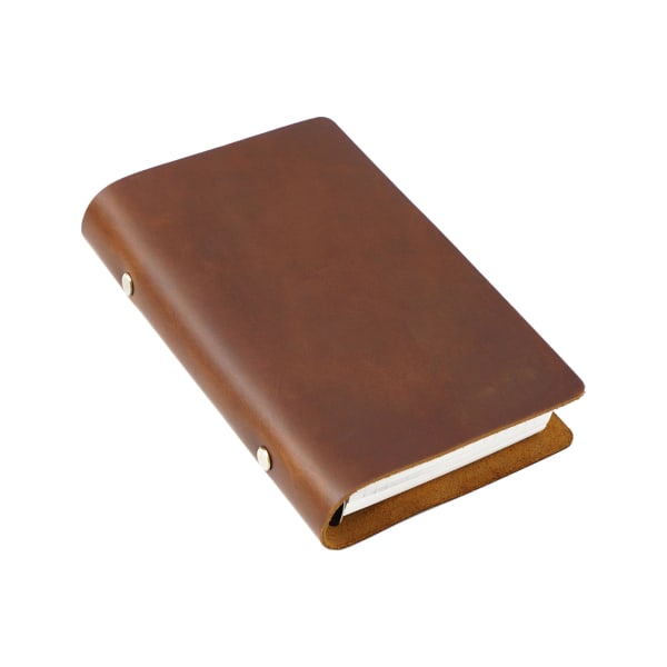 Læder Binder Notesbog A5/A6/A7 Budget Binder Planner til Kvinder Mænd Journaling