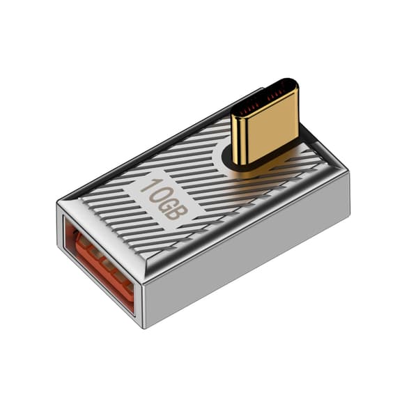 USB Type C Extension Adapter USB C Han til USB 3.0 Hun Extender Converter Extended Data Sync Connector 10Gbps 120W 6A