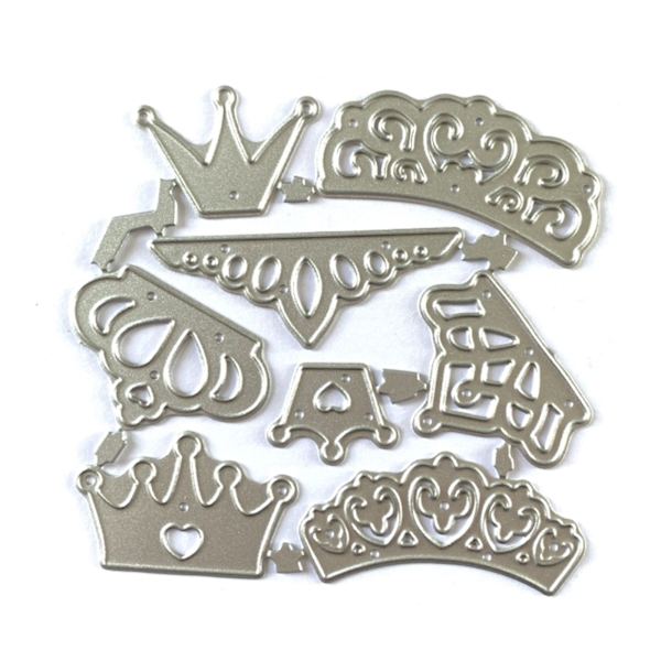 Tegneserieskæring 19 designs kulstofstål udstansning Stencils til børn Fødselsdagskort Fremstilling DIY Scrapbooking Album Deco