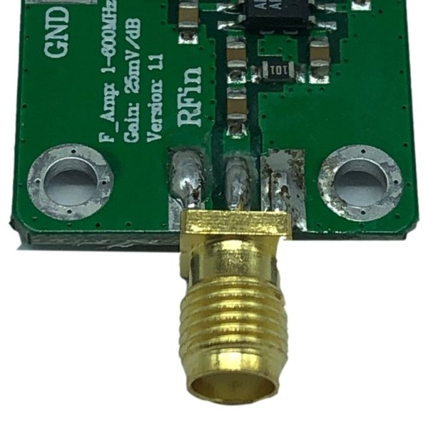 1-600MHz AD8307 höghastighets/frekvens RF-logaritmisk power för förstärkare RSSI-pulsdetektering