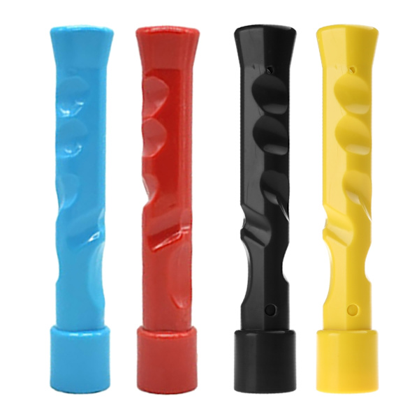 1 stk. Badminton ketcher træningssving bat øvelse greb ketsjer pind kraft Yellow