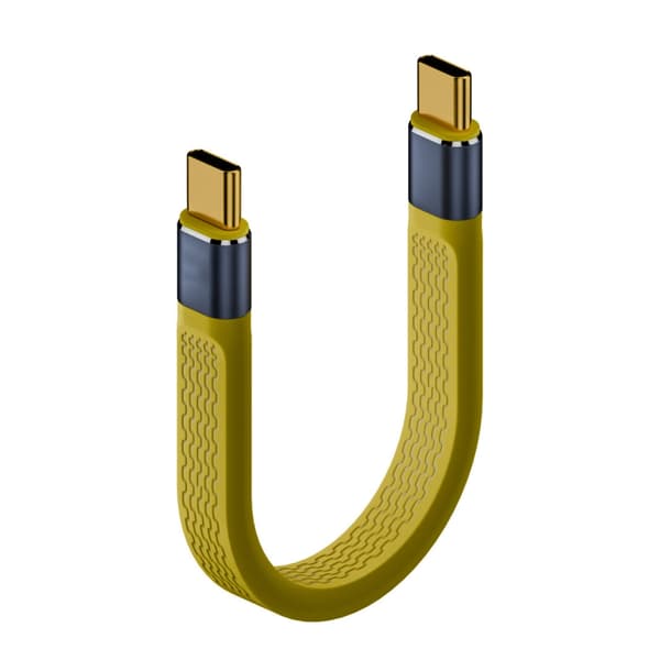 Effektiv USB C datakabel 40 Gbps hastighet 240W strøm USB 4 kabel