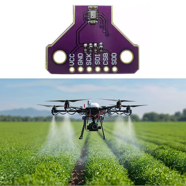 MCU-06 SPL06-001 Droner Høyde Trykk Sensorisk Modul Høyde Sensorisk Kort