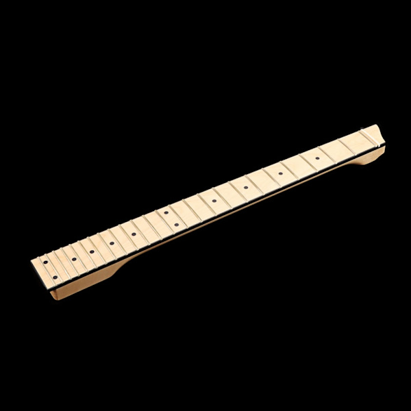 25 Band Gitar Brygga Hals Huvudlös Lönnträ Elektrisk Instrument Gitarr Hals