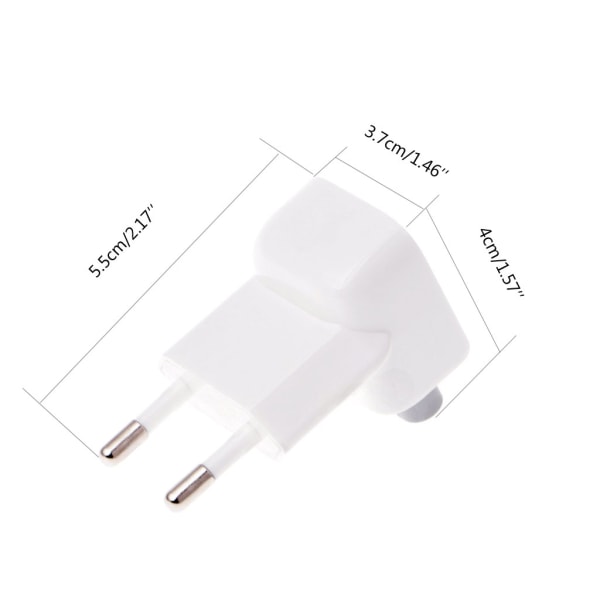 Laptop EU-kontakt För Apple för Macbook Reseladdare AC Plug Adapter Converter