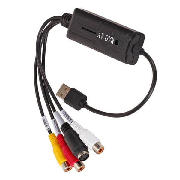 USB 2.0 Video Capture Card til DVR-konvertere Capture Card-adapter til pc