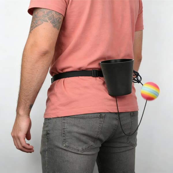Twerk Swing Bucket Party Game Hurtig montering til spontane sammenkomster